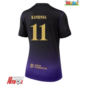 Barcelona Raphinha Belloli #11 Segunda Equipación Mujer 2026-27 Manga Corta
